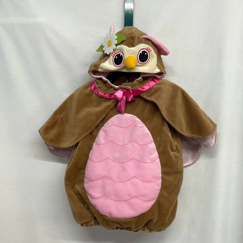 Koala Kids Girls Owl Costume size 6/9 months - Picture 1 of 5